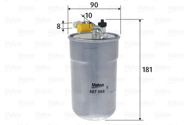 Filtru combustibil VALEO 587568